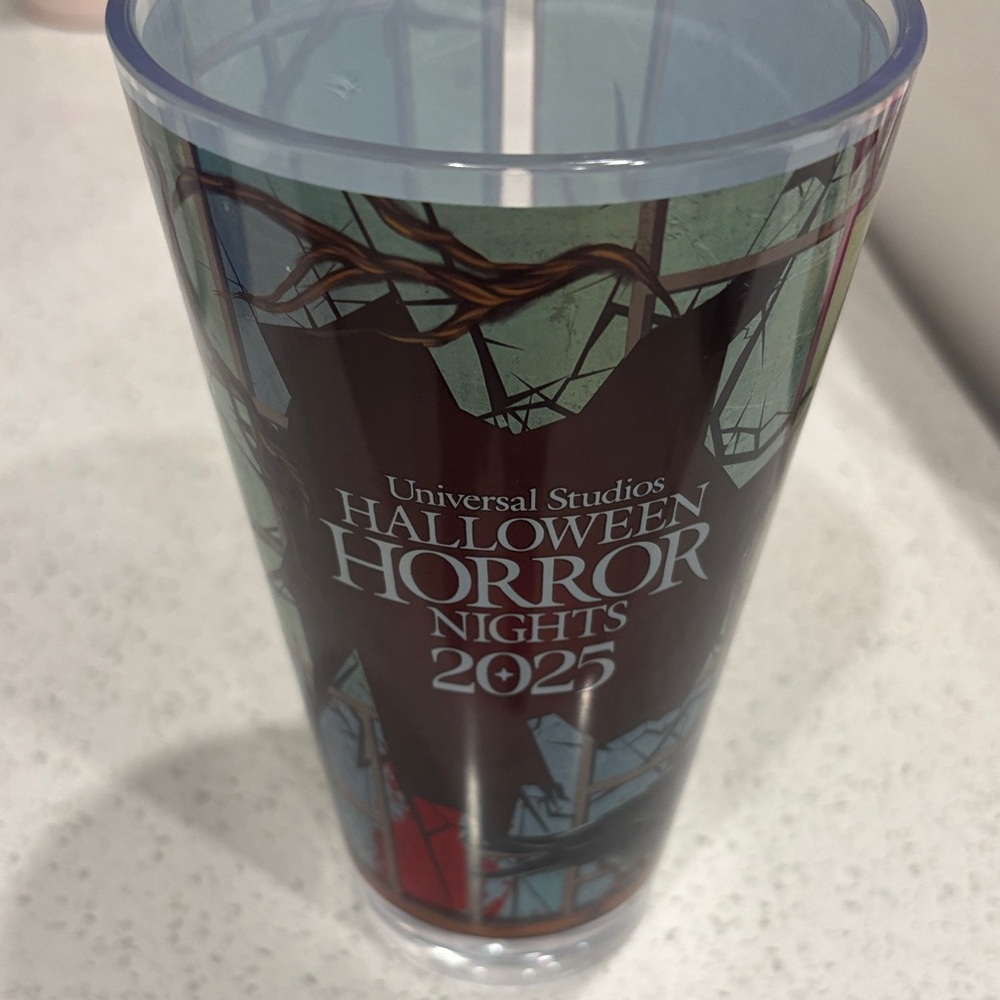 Universal Studios Halloween Horror Nights 2025 plastic cup